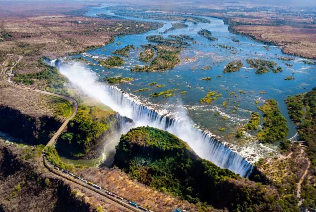Victoria Falls Zambia And Zimbabwe